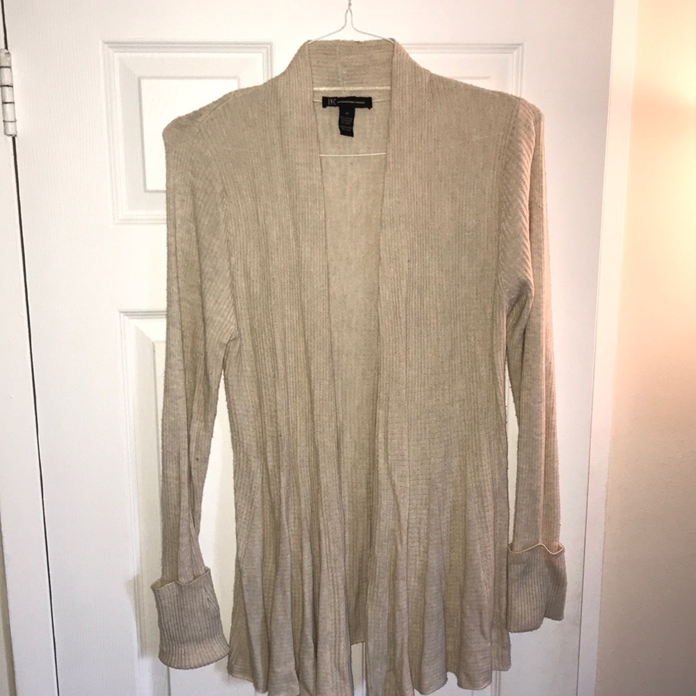 Lightweight Tan Cardigan